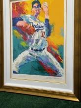 Koufax by LeRoy Neiman (1921-2012)