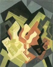 Juan Gris - Guitar And Fruit Bowl [2]