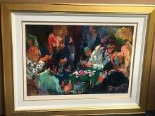 "International Poker" by LeRoy Neiman