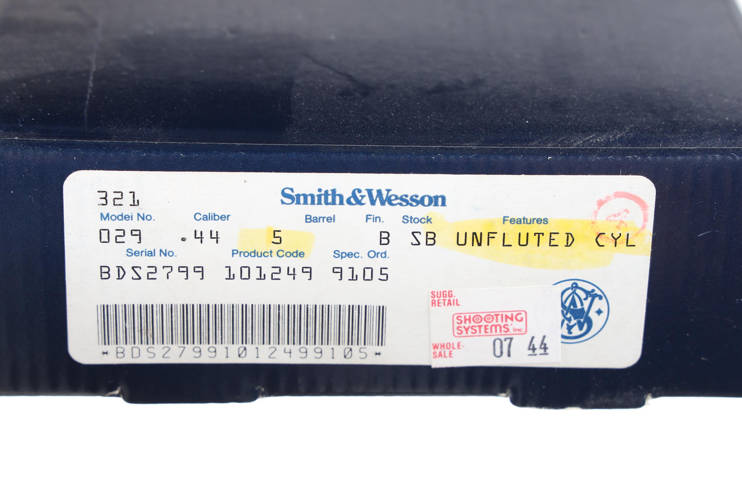 Smith & Wesson 29-4 Revolver .44 mag