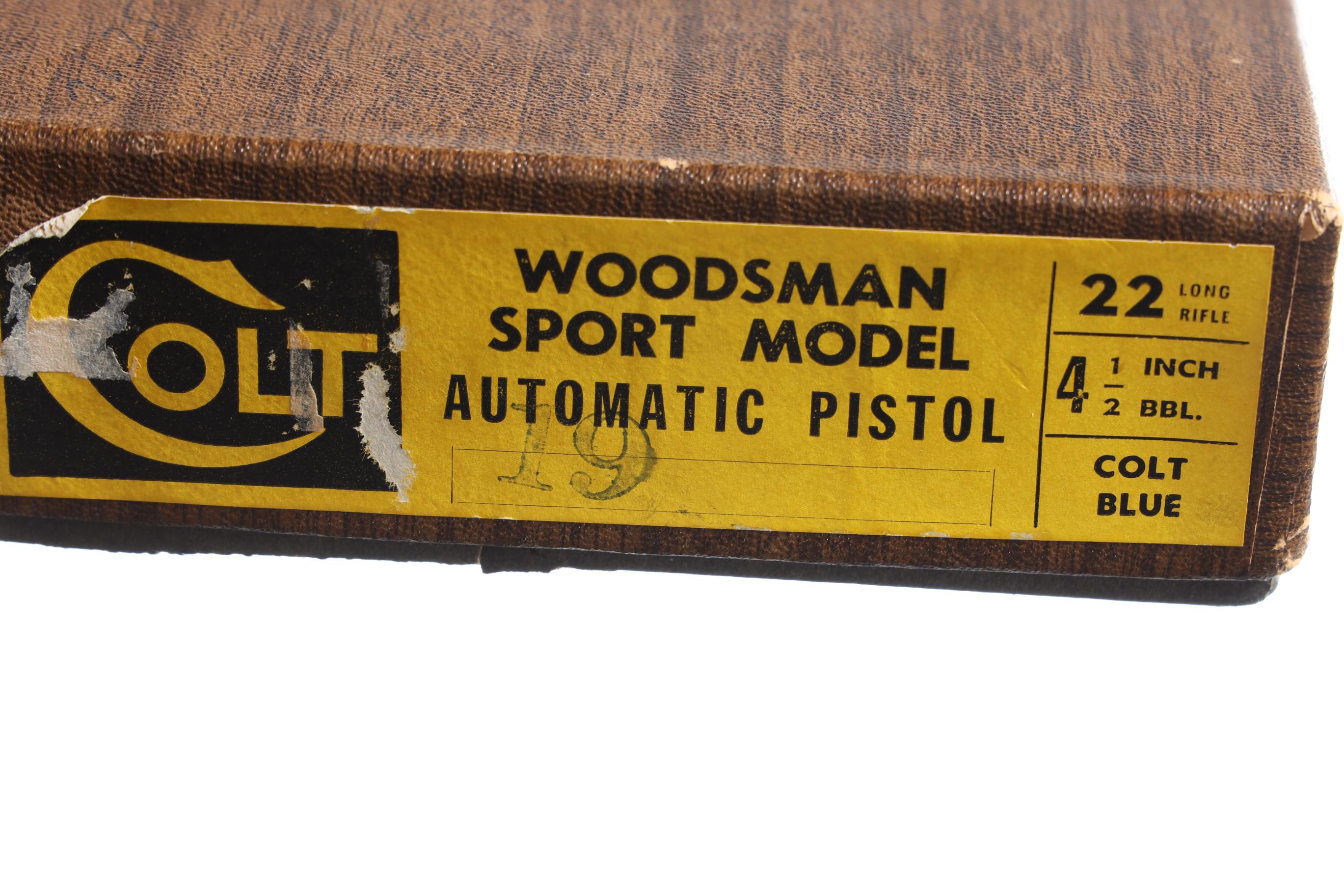 Colt Woodman Pistol .22 lr