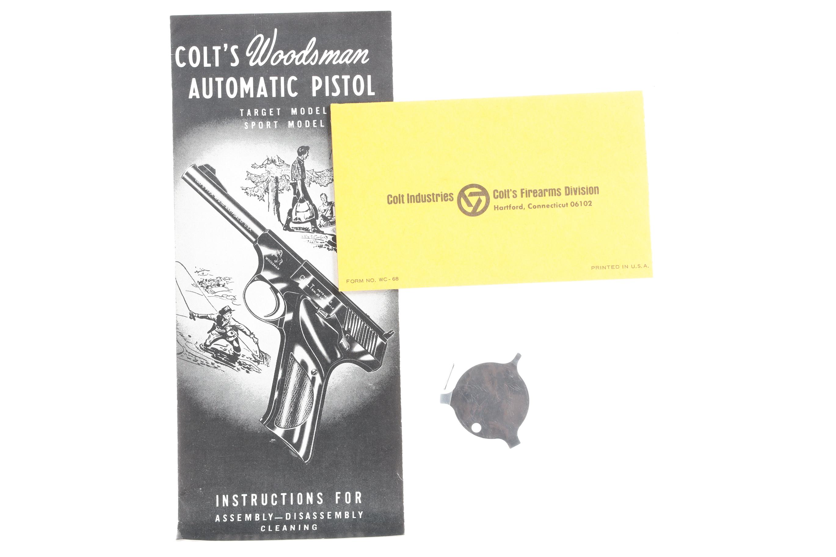 Colt Woodman Pistol .22 lr
