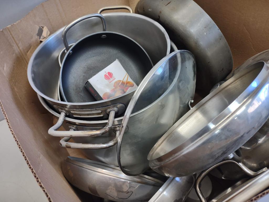 Box Full of Pots And Pans