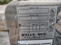 Wells VCS 2000 Ventless Cooking System
