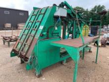 West Plains board stacker w/ 52 in infeed, needs work, SN: ST-6G0-11.