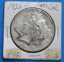 1926 S Silver Peace Dollar Coin