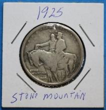 1925 Stone Mountain Memorial Silver Half Dollar Coin
