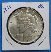 1923 Silver Peace Dollar Coin