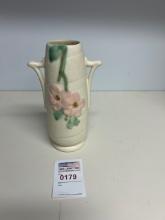 Vintage Weller Pottery Vase Flower With Two Handles
