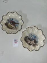 Limoges game bird set of (2)