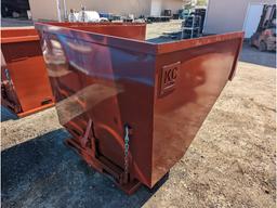 3.0 CY. Self Dumping Hopper With Fork Pockets