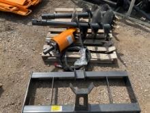 Wolverine Skid Steer Auger W/ 12" & 18" Bits