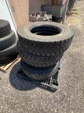 4 Michelin 11R24.5 Tires