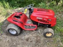 HUSKEE LT4200 LAWN TRACTOR - NO SEAT, NO BATTERY, NO MOWER DECK, NO KEY