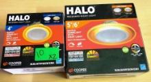 2 NEW COOPER LIGHTING HALO RECESSED NIGHT LIGHTS