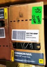 8 NEW BOXES OF HUTTIG-GRIP HGN12C5 COMMON NAILS