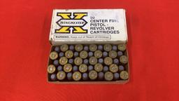 50rds Winchester X 38-40cal 180gr SP