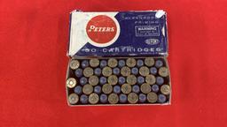 50rds Peters .41LC 195gr Lead