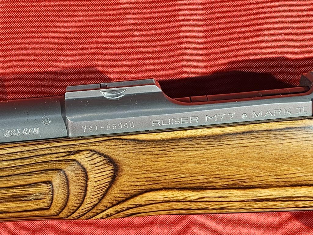 Ruger M77 Rifle .223 Rem SN#791-56990