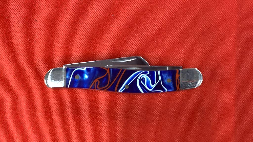 Case XX Patriotic Swirl Stockman Knife