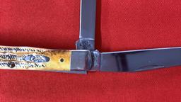 Case XX™ Trapper 6.5254SS Bone Stag Pocket Knife