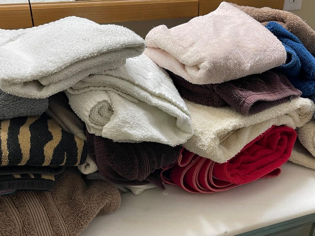 Huge Lot Bathroom Towels