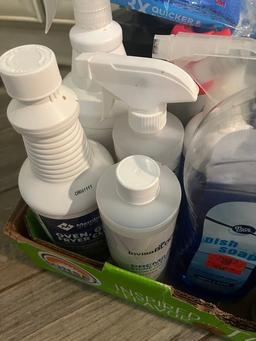 Box Lot Cleaning Supplies