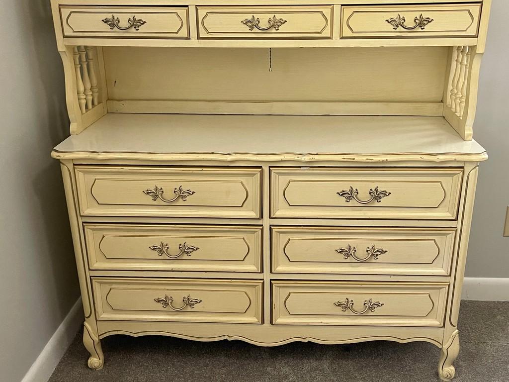 2 Pieces Of French Provincial Bedroom Furniture