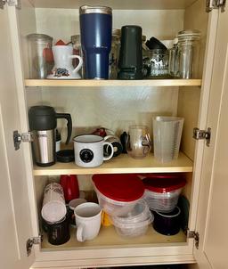 Contents Of 2 Kitchen Cabinets