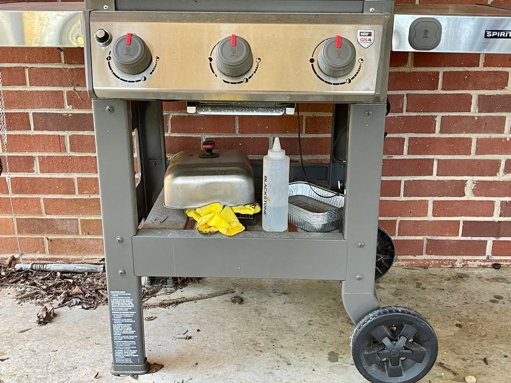 Used Weber Gas Grill With Cover