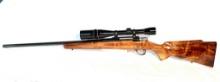 Browning Safari Grade Soko Action 22-250 Cal. Bolt Action Rifle With 12X Leupold Scope