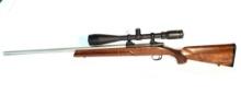 Cooper Arms Model 22 Heavy Barrel Stainless 6BR Cal. Bolt Action Rifle With 8X32 Burris Scope