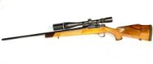 Sako Vixen Model L461 222 Mag. Cal. Bolt Action Rifle With 6.5X20 Leupold Scope