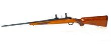 Ruger Model 77 220 Swift Cal. Bolt Action Rifle With Scope Rings