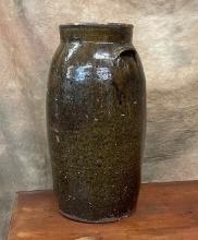 Antique 5 Gallon Catawba Valley Pottery Churn