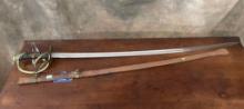 Model 1872 Calvary Civil War-Indian War Era Sword With Scabbard