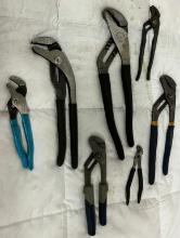 Lot Of Channel Lock Wrenches