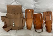Sears Leather Tool Bag & Carriers