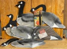 Canadian Goose Silhouettes Decoys and Goose Flute and Cassette