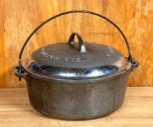 Griswold #8 Tate-Top Dutch Oven