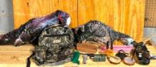 Lot of Hunting Items and Turkey Calls