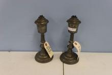 PEWTER ROSWELL GLEASON CANDLESTICKS