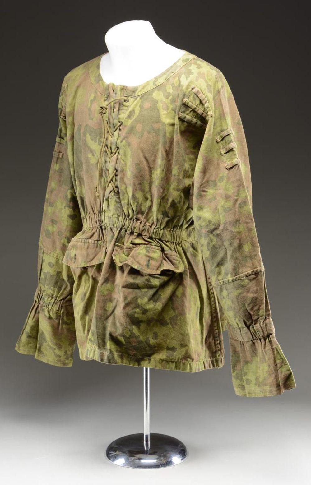 WWII STYLE GERMAN SS CAMOUFLAGE SMOCK.