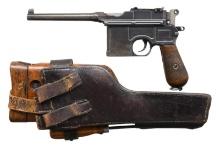 MAUSER C96 SEMI-AUTOMATIC PISTIOL WITH SHOULDER