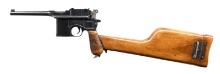 SCARCE MAUSER BROOMHANDLE AUSTRIAN CONTRACT WITH