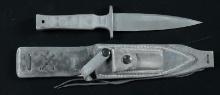 SLIM REECE KNIFE WITH SHEATH BY ANGUS ARBUCKLE OF