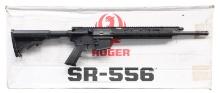 RUGER SR556E SEMI-AUTOMATIC RIFLE WITH MATCHING