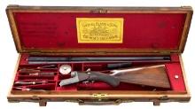T. BLAND & SONS BOXLOCK DOUBLE RIFLE.