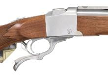 RUGER K1-A STAINLESS STEEL SINGLE SHOT RIFLE.
