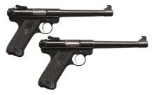 CONSECUTIVE PAIR OF RUGER PROTOTYPE U.S. MARKED